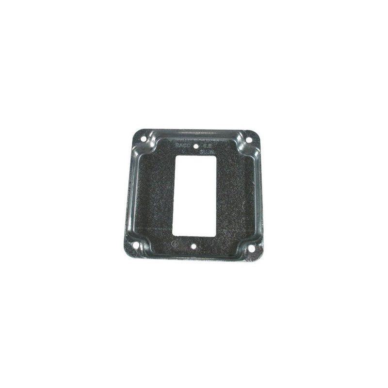 Raco 849-1024-3699 1 GFCI 808C 4" Square Exposed Work Cover