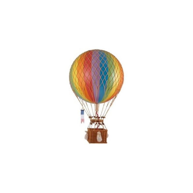 Authentic Models Light Hot Air Balloon in Rainbow