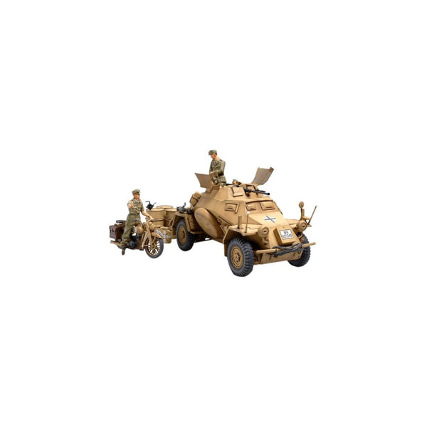 Sd.kfz.222 Leichter Panzerspahwagen - Afrika-korps - 1:35 Scale Military -