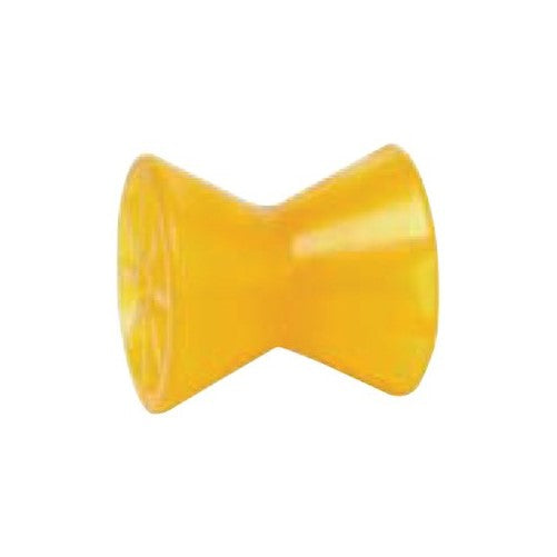 Tie Down 86142 Amber 4" PVC Roller Assembly with End Bells