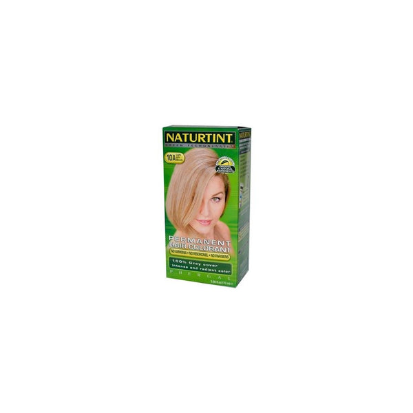 Naturtint 10A Permanent Light Ash Blonde Haircolor Kit, 4.5 Ounce - 3 per case.