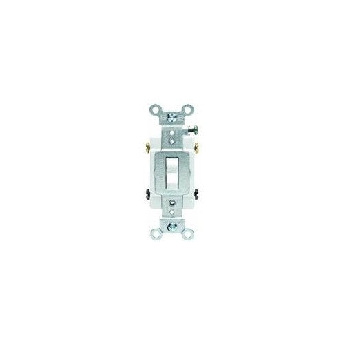 Leviton S04-CS220-2WS 20 Amp White Commercial Grade AC Quiet Switch Toggle