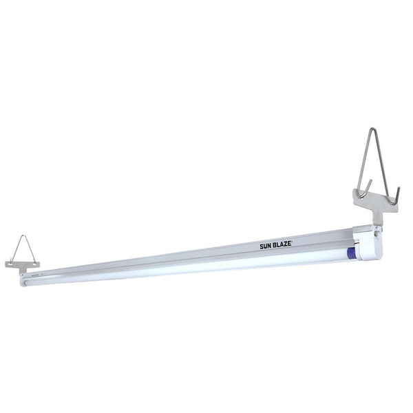 Sun Blaze T5 Fluorescent - 4 ft. Fixture | 1 Lamp | 120V - Indoor Grow Light Fixture for Hydroponic and Greenhouse Use