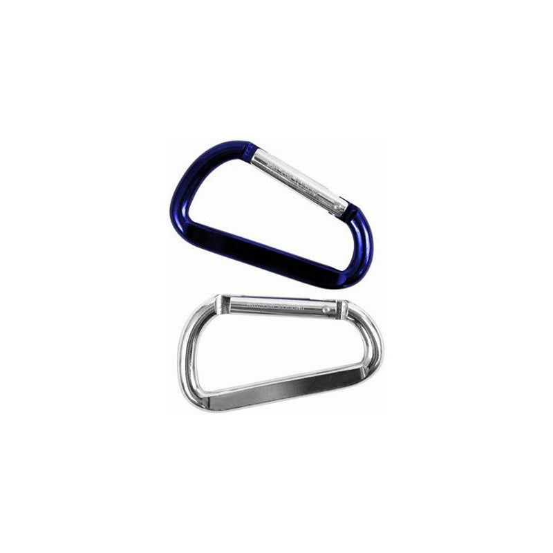 Custom Accessories 17562 3-1/8" Long Carabineer Key Ring, (Twin Pack)