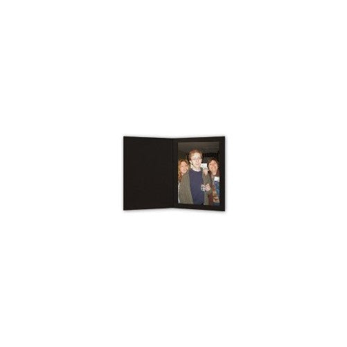 Cardboard Photo Folder 4x6 - Pack of 100 Black