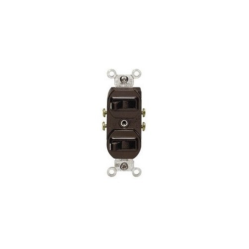 Switch Double 1p Brown