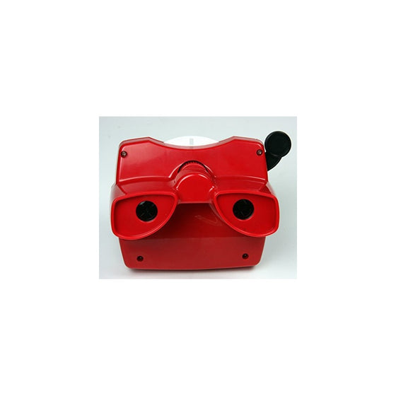 Classic Viewmaster Viewer 3D Model L in RED
