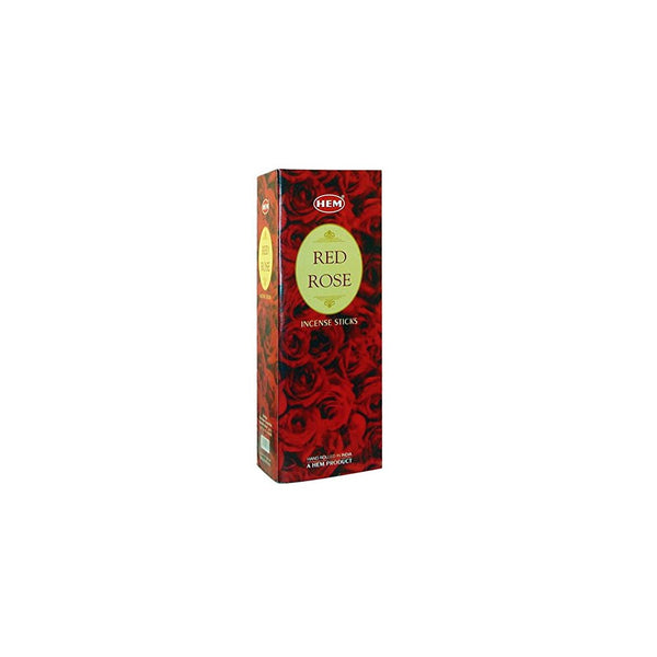 Hem Precious Red Roses Incense Sticks (Pack of 6)