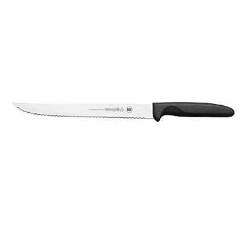 Mundial 5622-8E 8-Inch Slicing Serrated Edge Utility Knife, Black