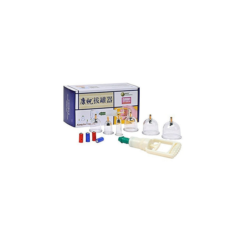 Kangzhu 6-Cup Biomagnetic Chinese Cupping Therapy Set