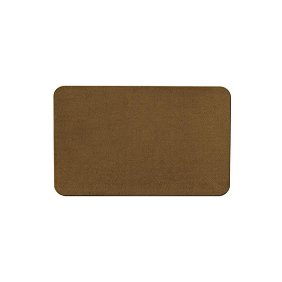 Skid-resistant Carpet Indoor Area Rug Floor Mat - Bronze Gold - 4' X 6' - Many Other Sizes to Choose From