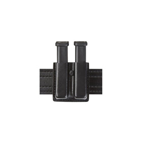 Safariland Duty Gear 79-83-13 GLOCK 17, 22, 34, 34, Sig P229 Slimline Open Top Double Handgun Magazine Pouch (STX Black)