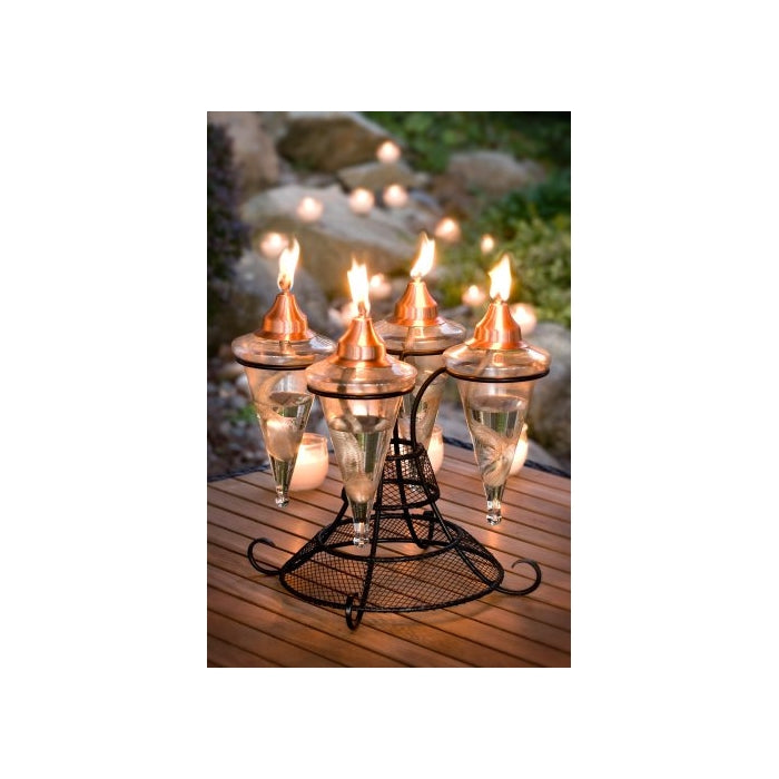 H Potter Table Top Patio Deck Torch