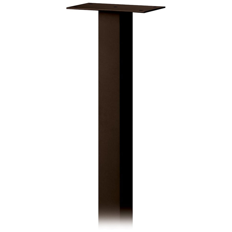 Salsbury Industries 4385D-BRZ Standard Pedestal in Ground Mounted for Designer Roadside Mailbox, Bronze
