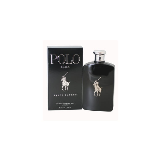 Polo Black by Ralph Lauren for Men Eau De Toilette Spray, 6.7 Ounce