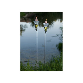 H Potter Garden Tiki Torches (Set of Two)