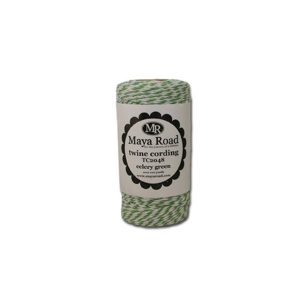 Maya Road TC2048 Baker's Twine Cording, Celery Green