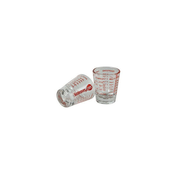 1 X Mini Measure Â Mini Measuring Shot Glass Measures 1oz, 6 Tsp, 2 Tbs, 30ml