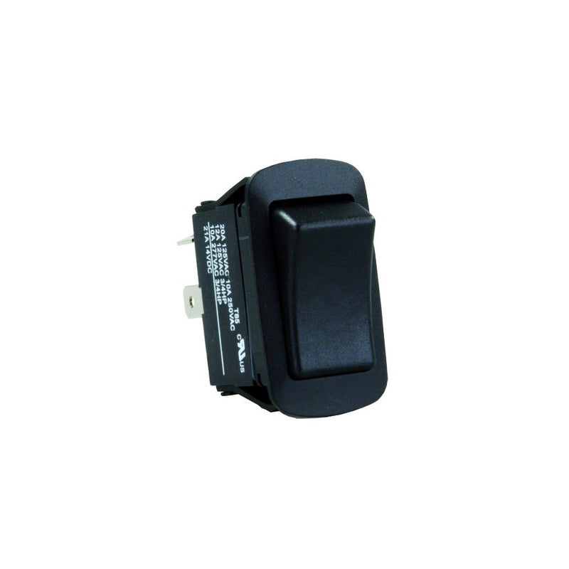 JR Products 13795 Black On/Off SPST H2O Resistant