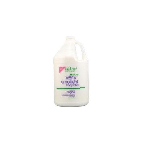 Alba Botanica Very Emollient Body Lotion Original Unscented -- 1 Gallon