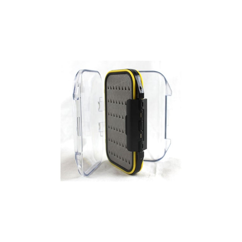 Elixir Outdoor Adventure Waterproof Multiple Compartments Fly Fishing Tackle Lure Box Case, 4.2" x 3" 1.3"