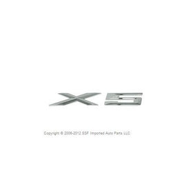 BMW Genuine X5 Letter Insignia Emblem Decal for X5 E53 E70 E70N 3.0i 4.4i 4.6is for X5 3.0i X5 3.0si X5 3.5d X5 35dX X5 35iX X5 4.4i X5 4.6is X5 4.8i X5 4.8is X5 50iX X5 M