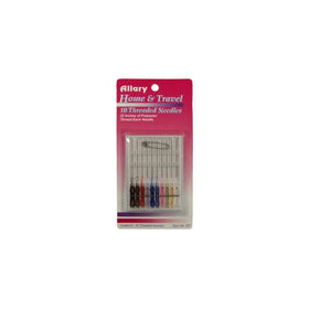 Allary Home and Travel 10 Threaded Needles