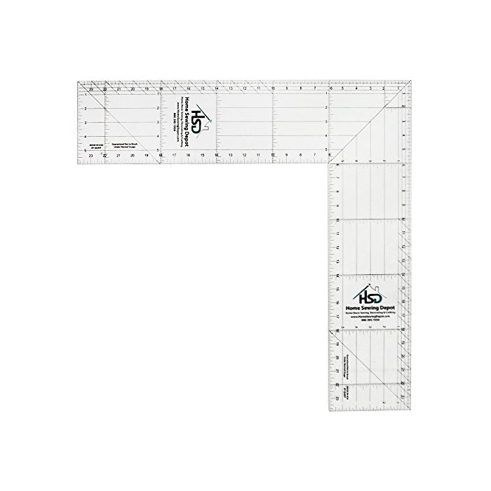 24 Inch Folding Square Ruler