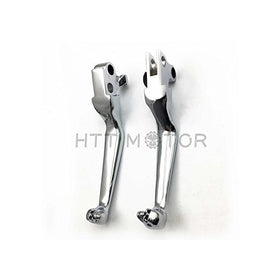 Chrome Brake Clutch Lever For Harley Davidson FLSTC Heritage FXDWG Dyna Wide Glide FXDB Street Bob