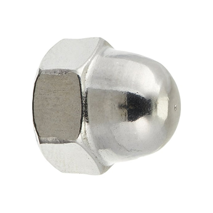 Hard-to-Find Fastener 014973177904 Stainless Acorn Cap Nuts, 1/4-20-Inch, 8-Piece