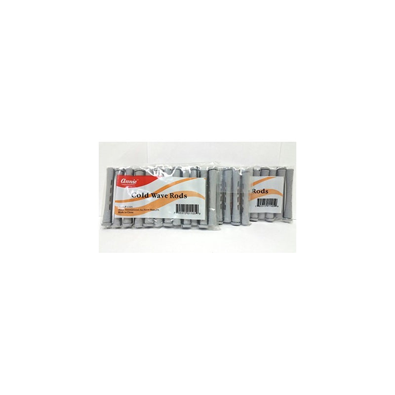 3 Packs of Annie Cold Wave Rods (Long) #1105 12Pcs/Pack