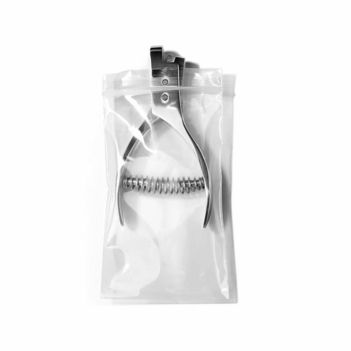 Halulu Resealable Poly Bags Reclosable Plastic Bags Zip Bags, Clear, 2 Mil, Pack of 100 (3"x5")