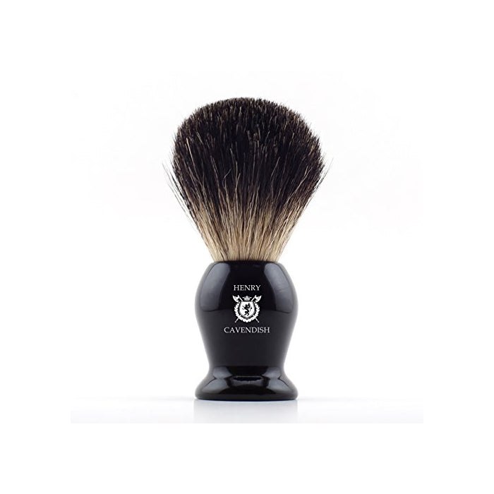 Henry Cavendish Gentleman's 100% Pure Badger Hair Shaving Brush. Enhance Your Shave with the Best Brush and get a Good Shaving Mug