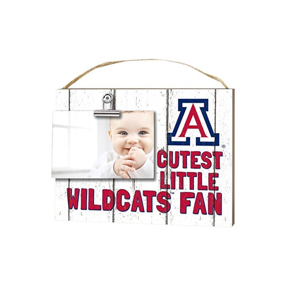 KH Sports Fan 10" x 8" Arizona Wildcats Clip It Weathered Baby Logo Collage Photo Frame