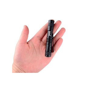 Hatori Super Small Mini Flashlight AAA XPE-R3 LED Lamp Belt Clip Pen Light Tactical Torch (9cm)