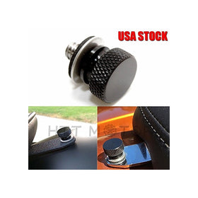 HTT- 1x For Harley Davidson Dyna Sportster Softail Black Billet Aluminum Seat Bolt