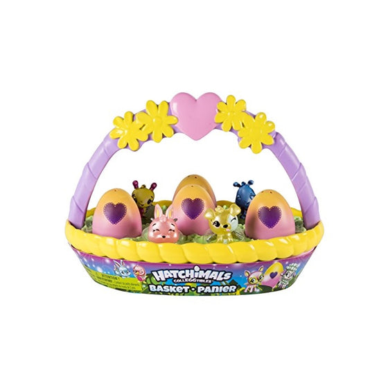 Hatchimals CollEGGtibles – Spring Basket with 6 Hatchimals CollEGGtibles