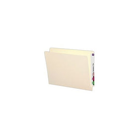 Smead End Tab File Folder, Shelf-Master Reinforced Straight-Cut Tab, Letter Size, Manila, 100 per Box (24109)