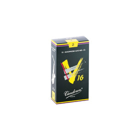 Vandoren SR702 Alto Sax V16 Reeds Strength 2; Box of 10