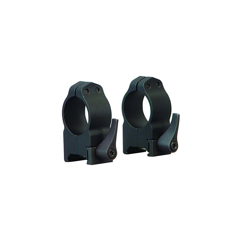 Warne 1 Inch Quick Detach Rings Medium Matte 201LM