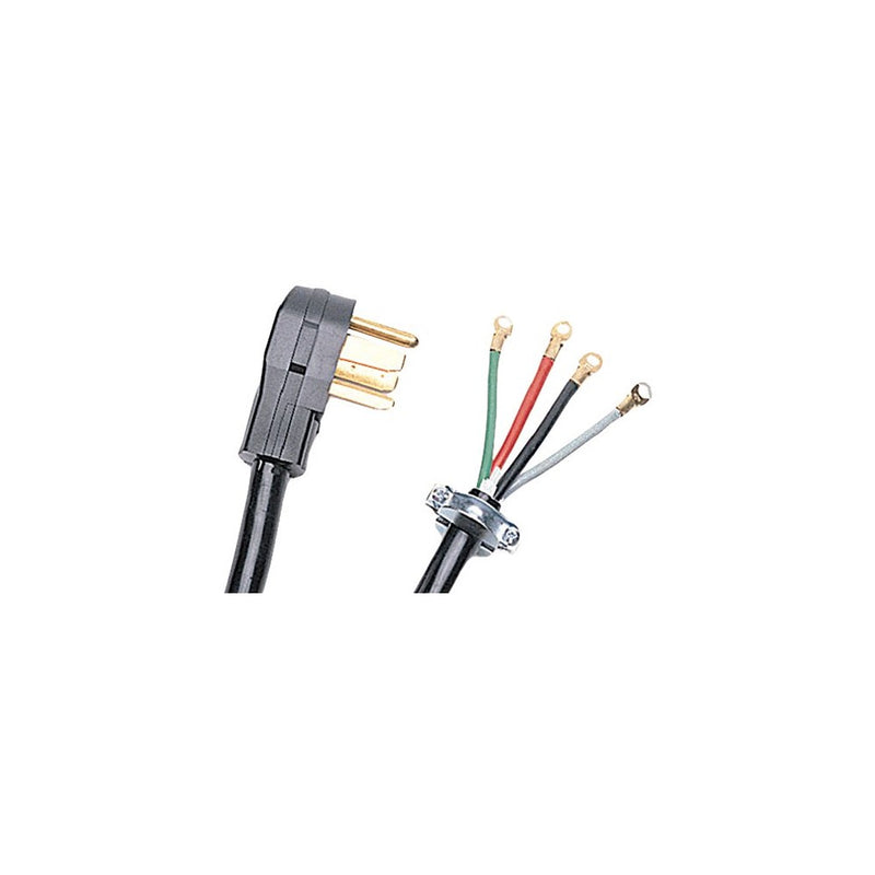 Certified Appliance Accessories 4-Wire Closed-Eyelet 30-Amp Dryer Cord, 6ft