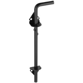 National Hardware N165-902 1/2in. x 12in. V836 Cane Bolt, Black