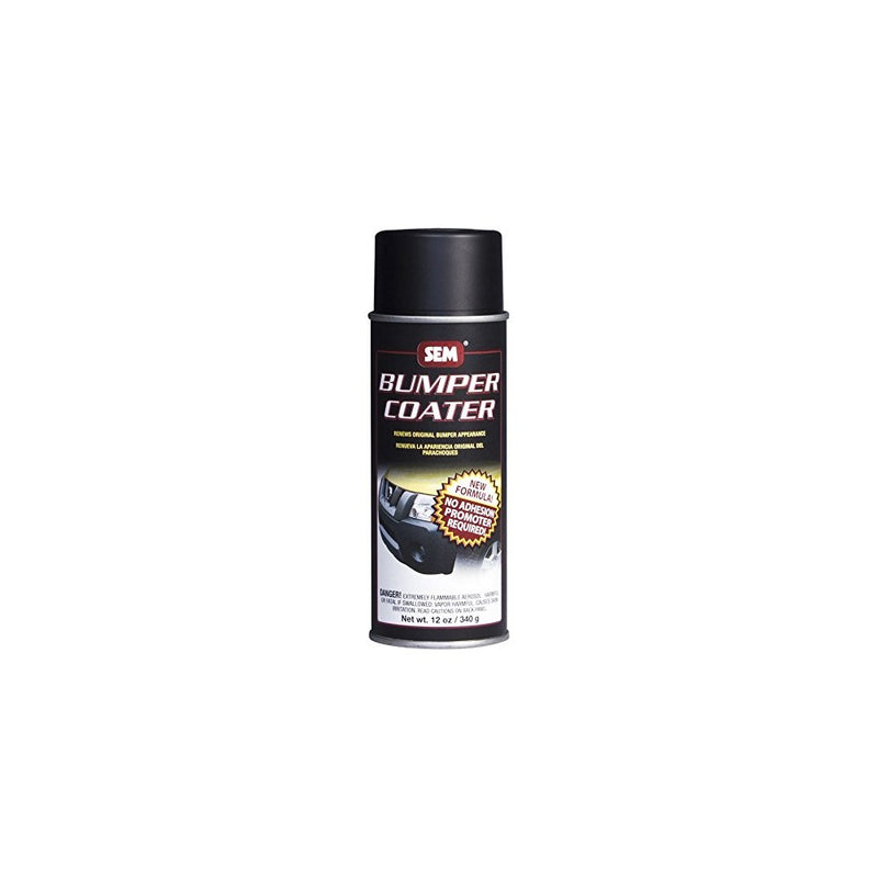 SEM 39083 Gloss Black Bumper Coater Aerosol - 12 oz.