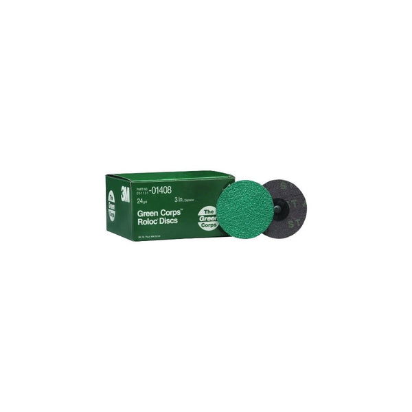 3M 01408 Green Corps Roloc Green Disc