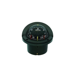 HF-743 Ritchie Navigation Helmsman Compass 3 3/4-Inch Dial with Flush Mount (Black)