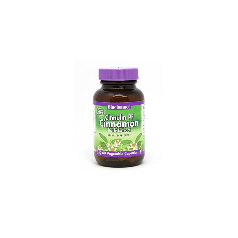 BlueBonnet Cinnulinpf Cinnamon Bark Extract Supplement, 60 Count