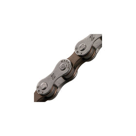 KMC Z50 Bicycle Chain (6-7-Speed, 1/2 x 3/32-Inch, 116L, Dark Silver/Brown)