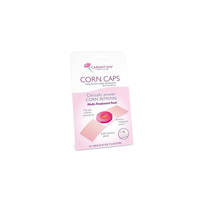 Carnation Footcare Corn Caps (10)