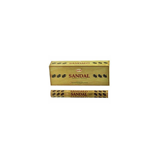 Hem Sandal (Sandalwood) - Box of Six 20 Gram Tubes (120 GRAM)