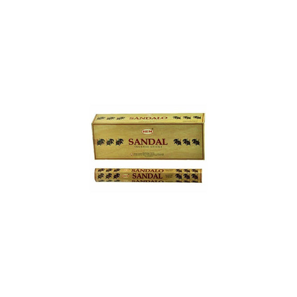 Hem Sandal (Sandalwood) - Box of Six 20 Gram Tubes (120 GRAM)